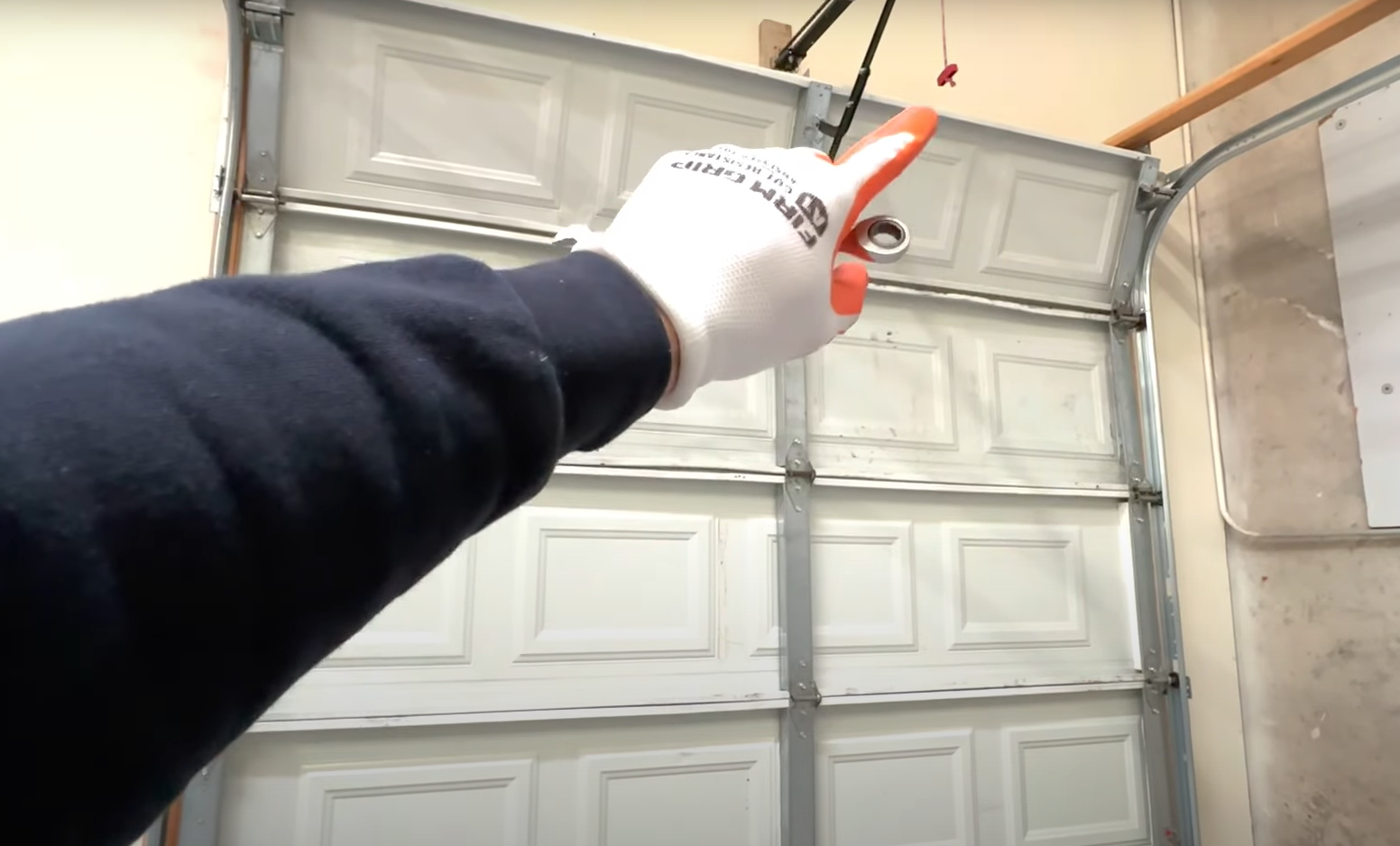 garage door track repair