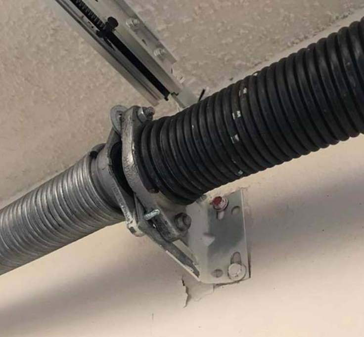 garage door spring replacement.