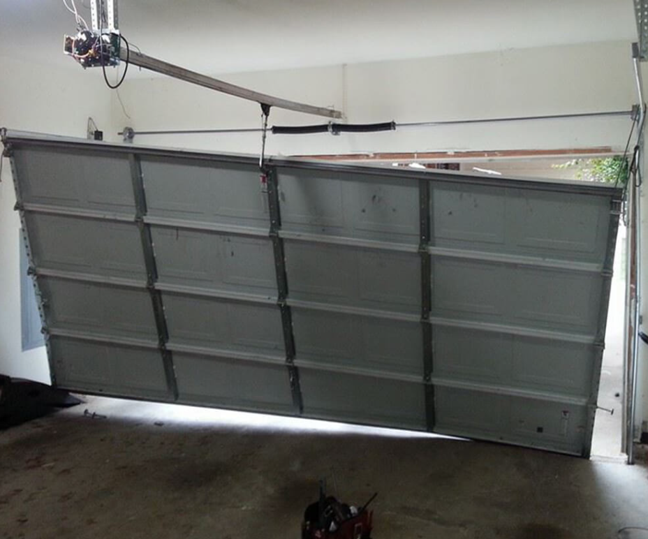 Track Realignment & Off-Track Door Repair